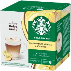 Latte Vainilla Madagascar Starbucks Dolce Gusto 12 cápsulas