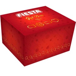 caja surtida GIFT BOX FIESTA Surtido variado de 17 caramelos con palo