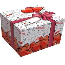 Piruletas for you Fiesta caja con 20 piruletas