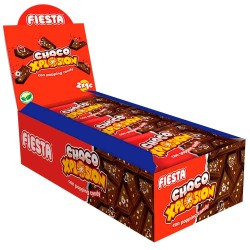caja de Choco Xplosion con trocitos de Kojak 20 chocolatinas de 20 gr