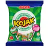 Kojak Sandia con pepitas 7 Caramelos con palo relleno de chicle Sabor sandía