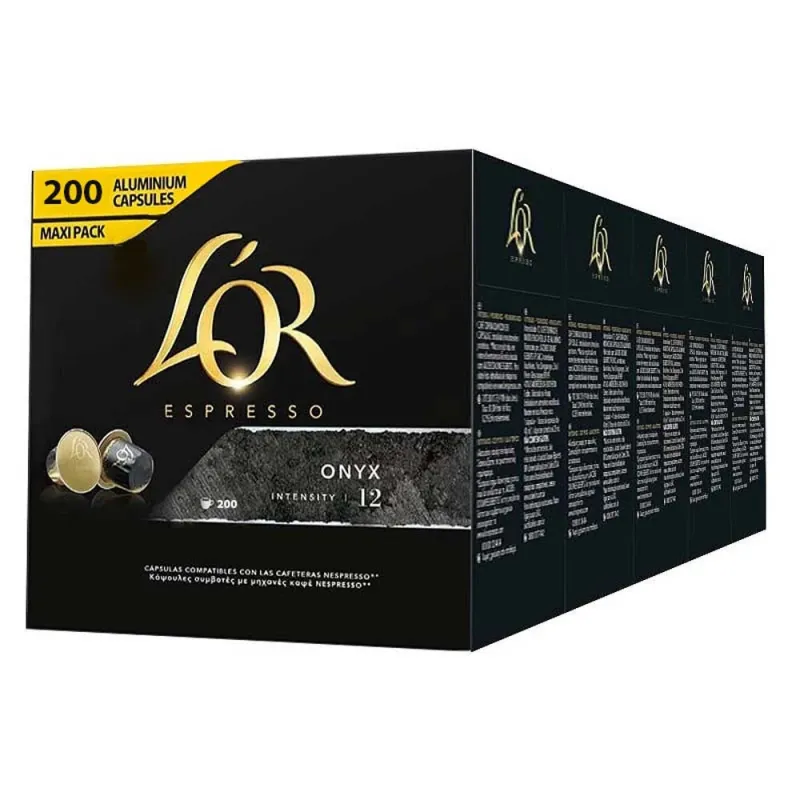 Onyx L'or 200 cápsulas  compatible Nespresso