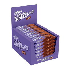 Wafer & Go Milka Chocolate 35 barritas x 31 g