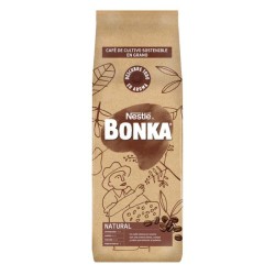 Café en grano de tueste natural Bonka 500 gramos de cafe selección