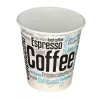 Vasos de Papel para Café 4 oz 110ml Diseño Coffee - 50 Unidades