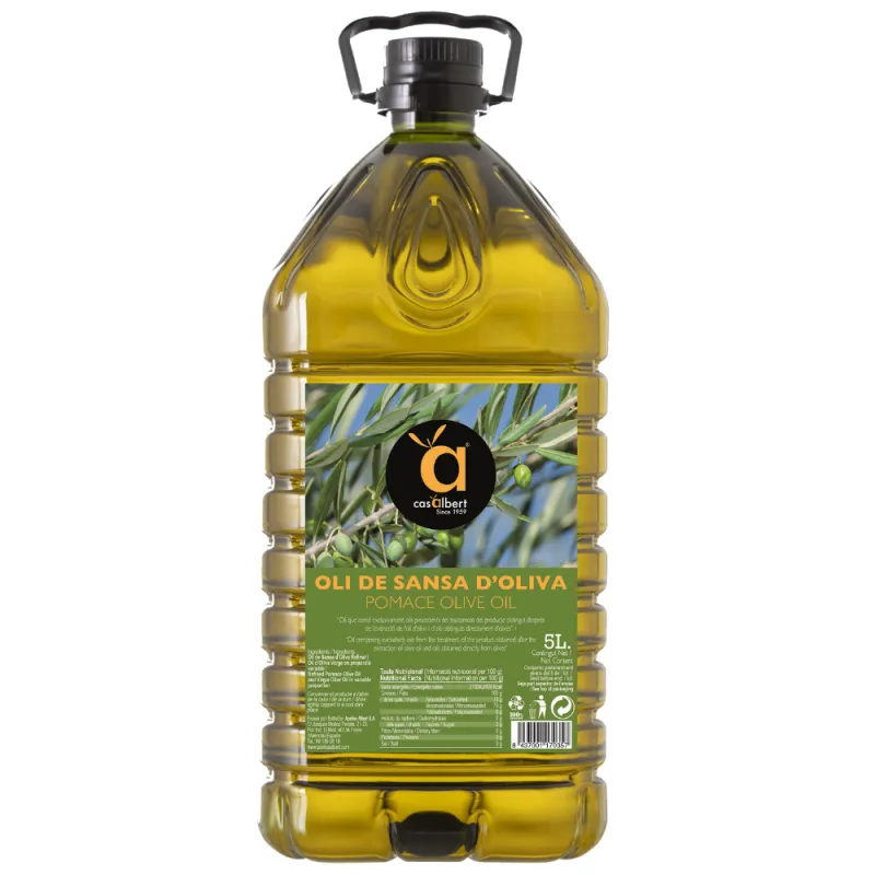 Aceite suave Casalbert 5 litros de Aceite de Orujo de Oliva Aceite suave Casalbert 5 litros de Aceite de Orujo de Oliva