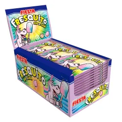 Fresquito Unicornio 40 sobres de 17 gr Fiesta Dip & lick: Sabor y Diversión