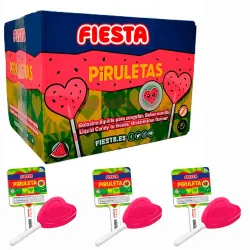 Caja Piruleta Sandia Congelable Fiesta 30 unidades de 60 gramos