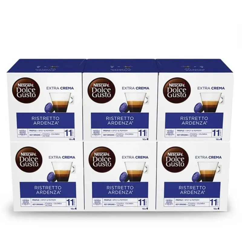 Ristretto Ardenza Pack 96 cápsulas Dolce Gusto Ristretto Ardenza Pack 96 cápsulas Dolce Gusto