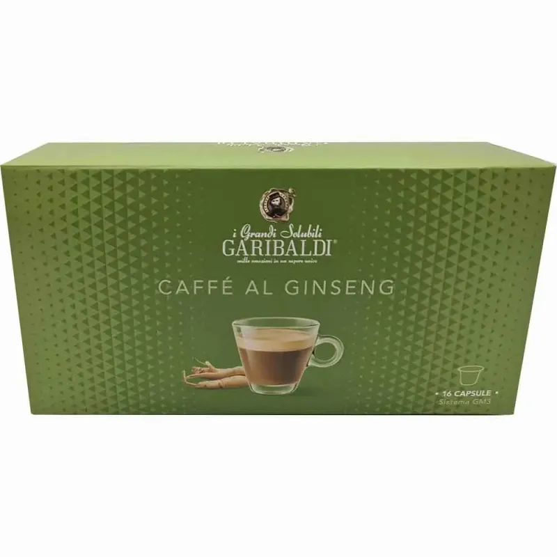 Ginseng Sistema GM3 - 16 Cápsulas Para Cafetera Eclissi Ginseng Sistema GM3 - 16 Cápsulas Para Cafetera Eclissi
