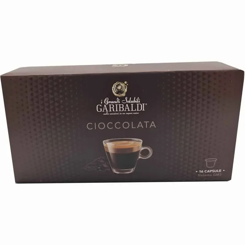 Cioccolata sistema GM3 16 CÁPSULAS Para cafetera eclissi