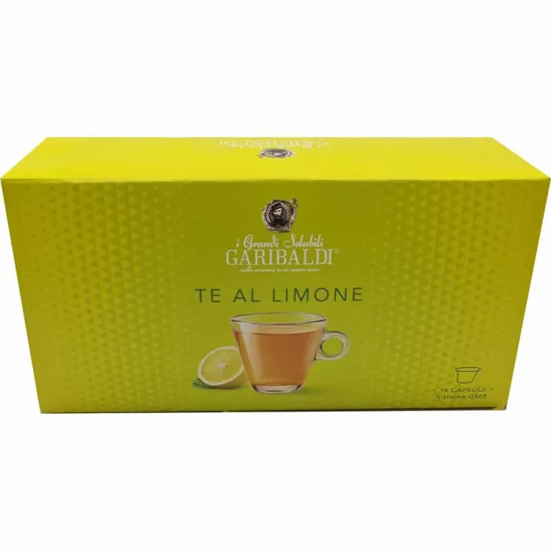 Te al limone sistema GM3 16 CÁPSULAS Para cafetera eclissi