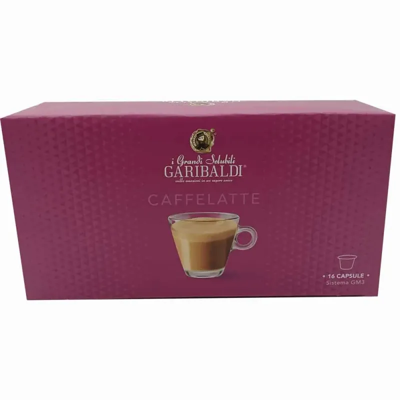 Caffé Latte sistema GM3 16 CÁPSULAS Para cafetera eclissi