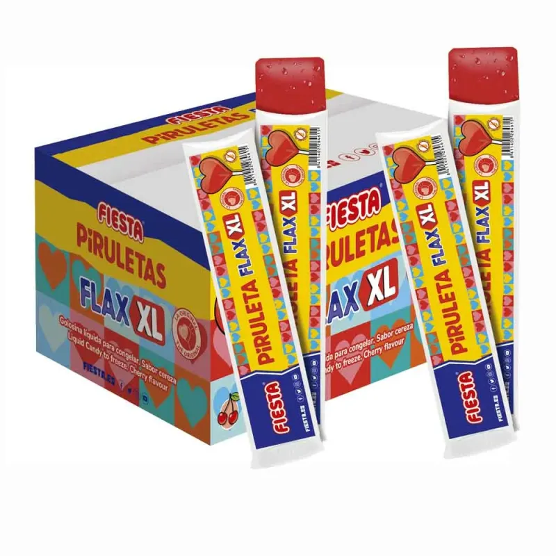 Flax XL sabor piruleta Fiesta Congelable 70 ml. 30 unidades Flax XL sabor piruleta Fiesta Congelable 70 ml. 30 unidades
