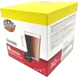 Chocolate compatibles con Dolce Gusto  Kfetea 16 cápsulas 16 servicios