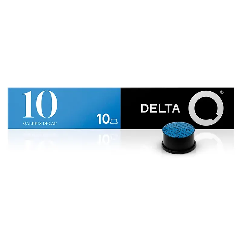 Qalidus 10 DeQafeinatus, cápsulas Delta Q Descafeinado Qalidus 10 DeQafeinatus, cápsulas Delta Q Descafeinado