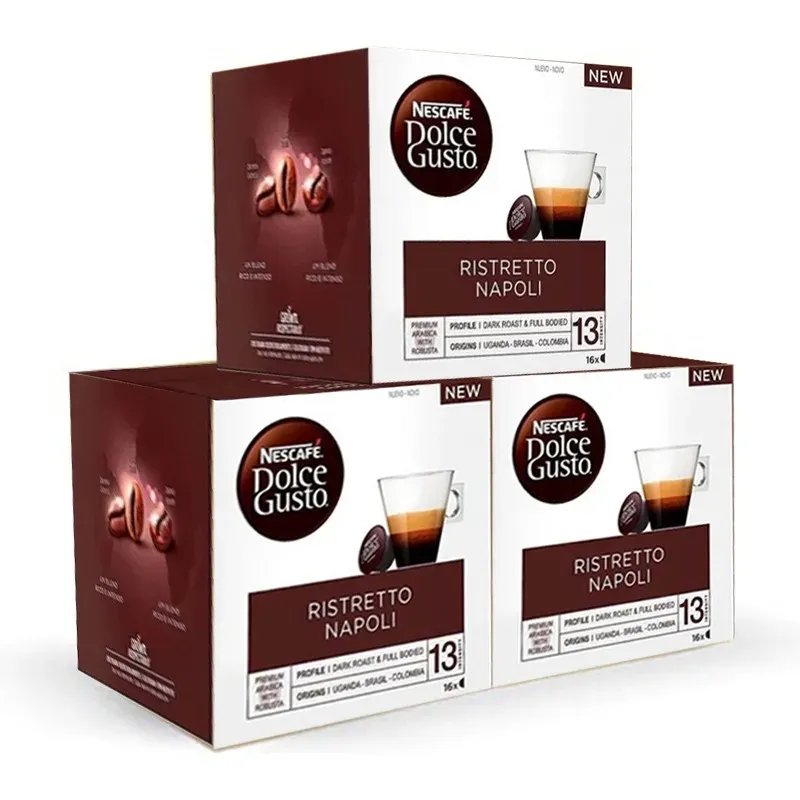 Ristretto Napoli Style intensidad 13 pack 48 cápsulas Dolce Gusto Ristretto Napoli Style intensidad 13 pack 48 cápsulas Dolce Gusto