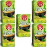 5 cajas de  Té verde Matcha Pompadour 20 infusiones 8412900401351