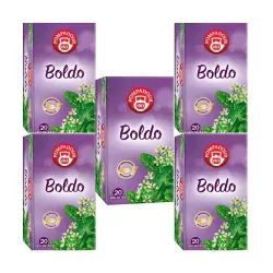 5 cajas de Boldo Pompadour 20 infusiones 8412900401115
