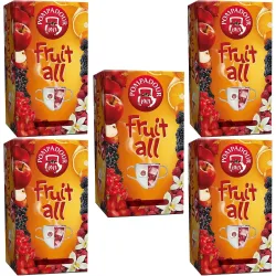 5 cajas de Fruit All Frutas del Bosque, 20 Infusiones Pompadour  8412900708962