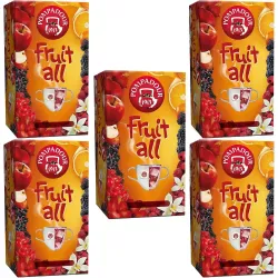 5 cajas de Fruit All Frutas del Bosque, 20 Infusiones Pompadour  8412900708962