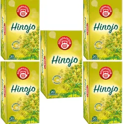 5 cajas de Infusión Hinojo Pompadour. 20 unidades 8412900401122