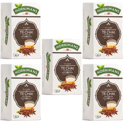 5 cajas de  Té Chai con Especias, Hornimans 20 infusiones 8410091108905