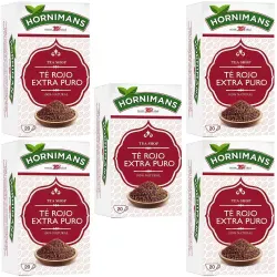 5 cajas de  Té Rojo Extra Puro Hornimans, 20 unidades 8410091069428