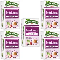 5 cajas de InfuLinea con Hinojo Hornimans 20 infusiones 8410091024915