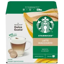 nuevo Latte Macchiato STARBUCKS 6 + 6 cápsulas  Dolce Gusto
