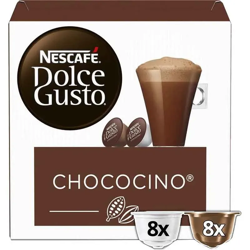 CHOCOCINO, 8 + 8 cápsulas Dolce Gusto