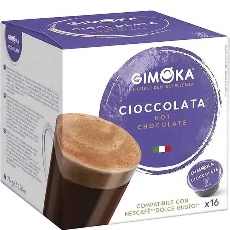 Chocolate Gimoka  Dolce Gusto compatible  16 cápsulas
