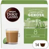 Café con leche Génova 14 cápsulas Dolce Gusto