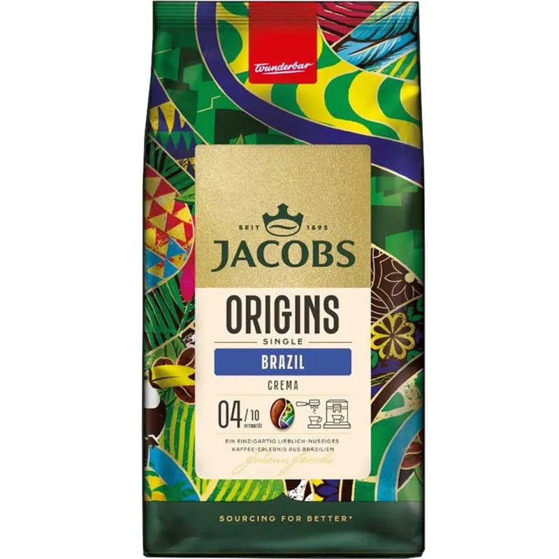 Brasil selección Jacobs en Grano 1kg Brasil selección Jacobs en Grano 1kg