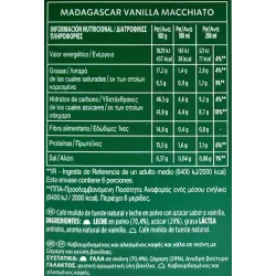 Valo nutricional  Macchiato Vanilla Starbucks 12 Cápsulas by NESCAFÉ® Dolce Gusto®