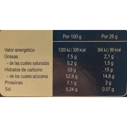 valor energético Café Bombón  Origen&Sensations Dolce Gusto.