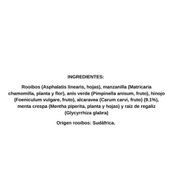 Valor nutricional Digestive plus con Alcaravea