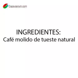 Valor nutricional Subtil L'Or Nespresso Pro