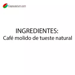 Valor energético Café Intenso 12 cajas Mogorttini 240 cápsulas de cafe Nespresso