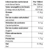 valor nutricional chocolate milka