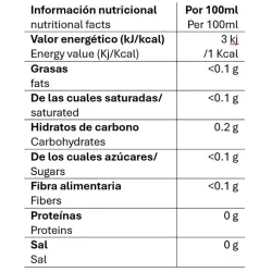 valor nutricional rooibos con vainilla