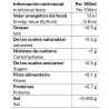 Valor nutricional infusión con melatonina y pasiflora pompadour