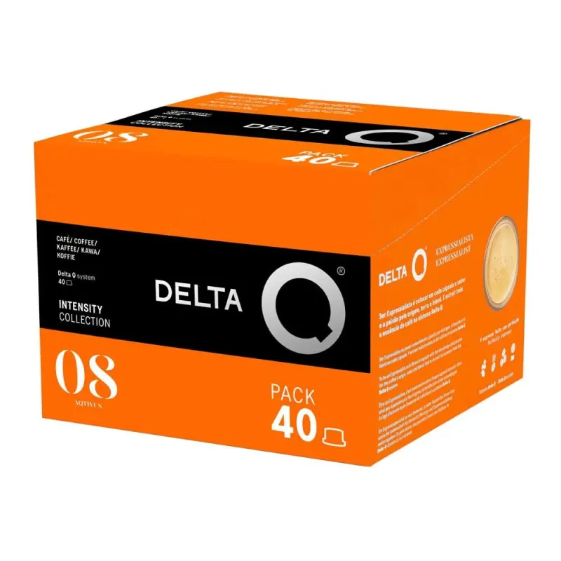 Pack XL Aqtivus, Espresso intensidad 8, 40 cápsulas Delta Q