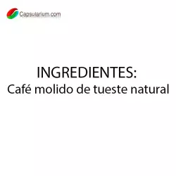 Valor nutricional Lavazza Espresso Maestro Intenso para Nespresso.