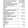 Valor nutricional té classic pompadour especial hosteleria