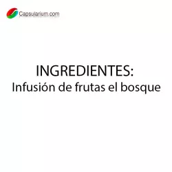 valor nutricional té frutas del bosque