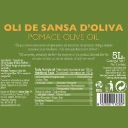 Aceite suave Casalbert 5 litros de Aceite de Orujo de Oliva