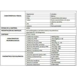 caracteristicas Azúcar Moreno de caña integral SIGNES, 50 sobres monodosis