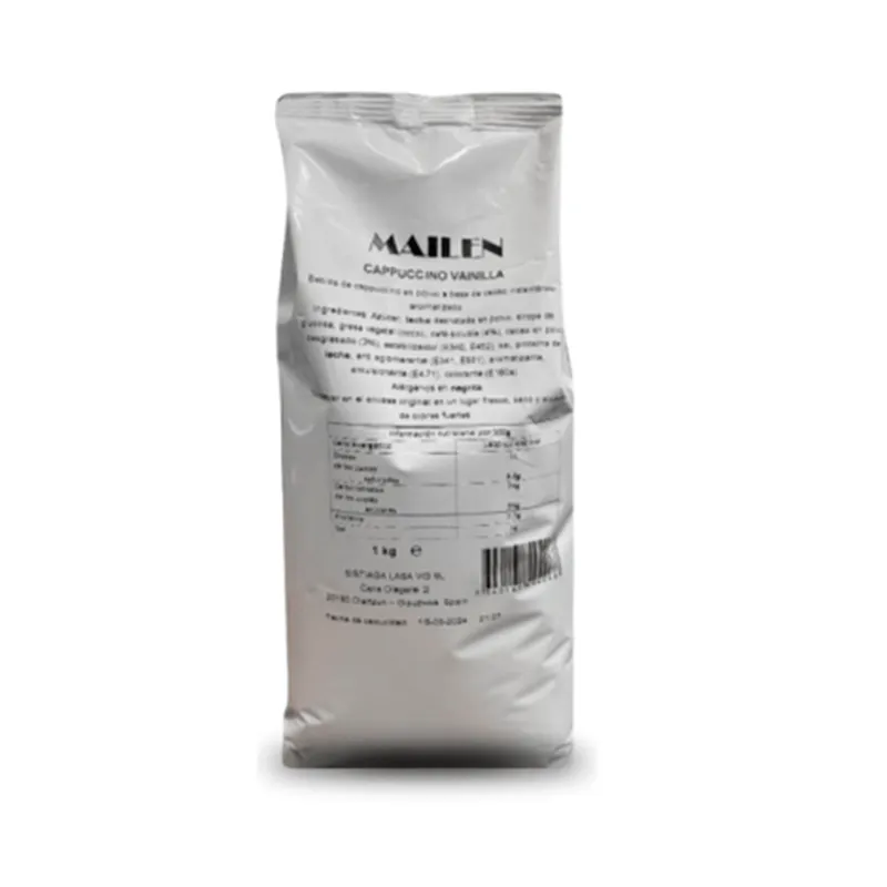 Cappuccino Vainilla Mailen 1kg Soluble Especial Vending Cappuccino Vainilla Mailen 1kg Soluble Especial Vending