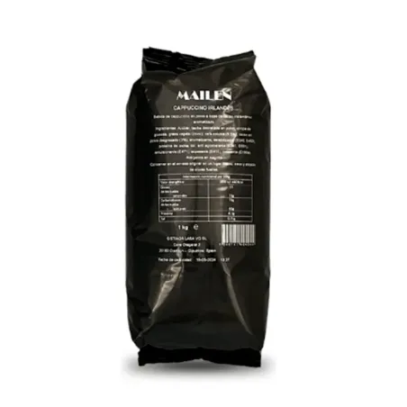 Cappuccino Irlandés Mailen 1kg Soluble | Sabor Cremoso y Auténtico Irish Coffee